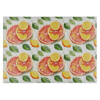 Grapefruit en citroenen Polka Dot Citrus Snijplank