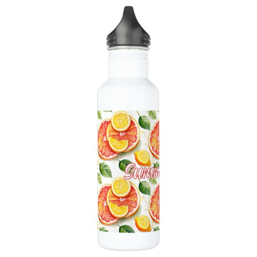 Grapefruit en citroenen Summer Vibes Waterfles (Links)