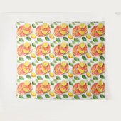 Grapefruit en citroenen Waterverf Citrus Wandkleed (Voorkant (horizontaal))