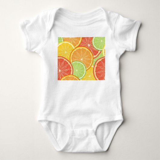 Grapefruit en oranje abstracte achtergrond. romper (Voorkant)