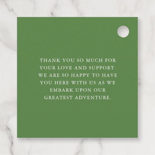 Grapefruit en Sinaasappels Summer Weddenschap Bedankjes Labels (Achterkant)