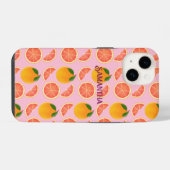 Grapefruit iPhone Hoesje (Achterkant horizontaal)