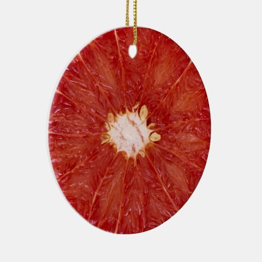 Grapefruit Keramisch Ornament (Rechts)
