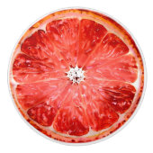Grapefruit Keramische Knop (Voorkant)