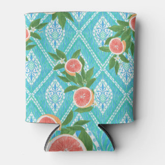 Grapefruit laat Paisley Hand getrokken Blikjeskoeler