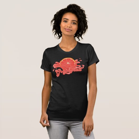 Grapefruit Liefde T-shirt (Voorkant volledig)