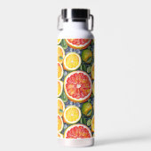 Grapefruit, limoenen en citroenen Citrus thema Waterfles (Voorkant)