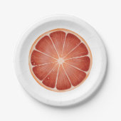 Grapefruit Papieren Bord (Voorkant)