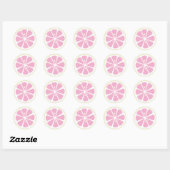 Grapefruit Ronde Sticker (Vel)