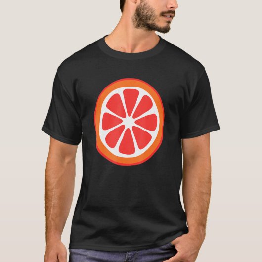 Grapefruit Slice Limoen Summer Sun Vacation Feestd T-shirt (Voorkant)
