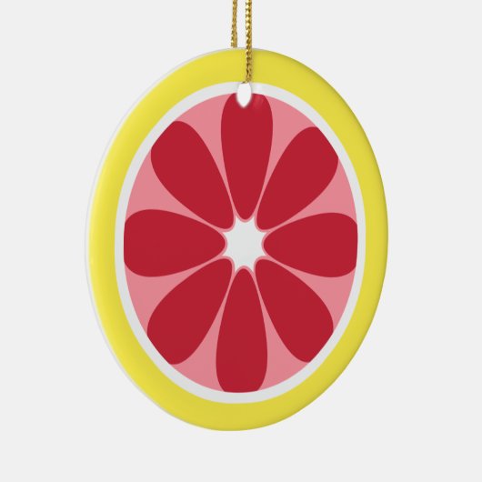 Grapefruit Slice Ornament (Rechts)
