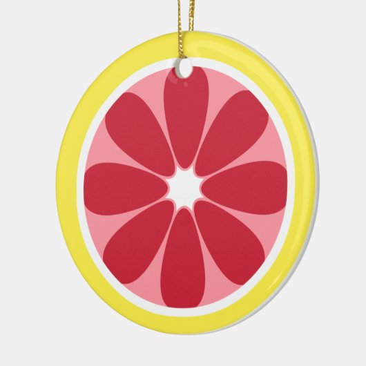 Grapefruit Slice Ornament (Links)