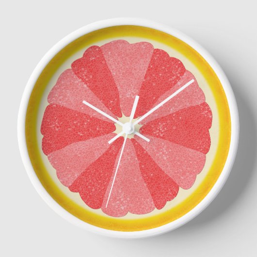 Grapefruit Slice Pop Art Minimalist Kitchen Food (Voorkant)
