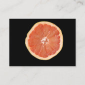 Grapefruit Slice Visitekaartje (Achterkant)