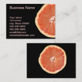 Grapefruit Slice Visitekaartje (Voorkant / Achterkant)