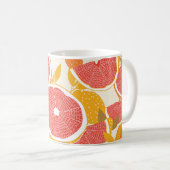 Grapefruit Slices met Bladeren Koffiemok (Voorkant rechts)