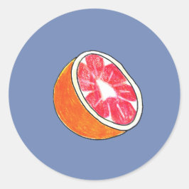 Grapefruit Stickers