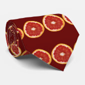 Grapefruit Stropdas (Opgerold)