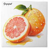 Grapefruit Tegeltje (Voorkant)