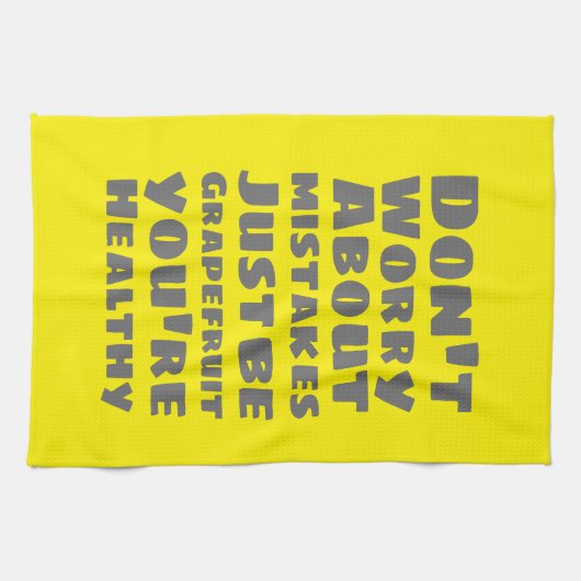 Grapefruit Theedoek (Horizontaal)