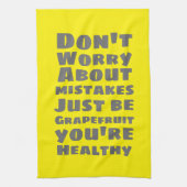 Grapefruit Theedoek (Verticaal)