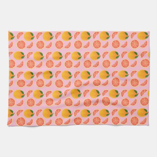 Grapefruit Theedoek (Horizontaal)