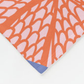 Grapefruit , tropisch fruitpatroon. fleece deken (Hoek)