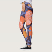 Grapefruit , tropisch fruitpatroon. leggings (Links)