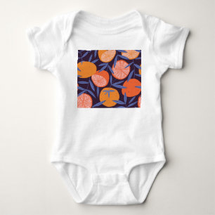 Grapefruit , tropisch fruitpatroon. romper