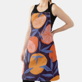 Grapefruit , tropisch fruitpatroon. schort (Insitu)