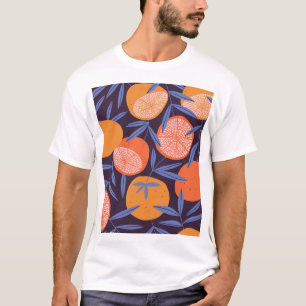 Grapefruit , tropisch fruitpatroon. t-shirt