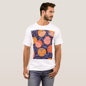 Grapefruit , tropisch fruitpatroon. t-shirt (Voorkant volledig)