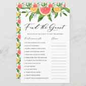 Grapefruit vindt het spel van het gastVrijgezellen (Voorkant / Achterkant)