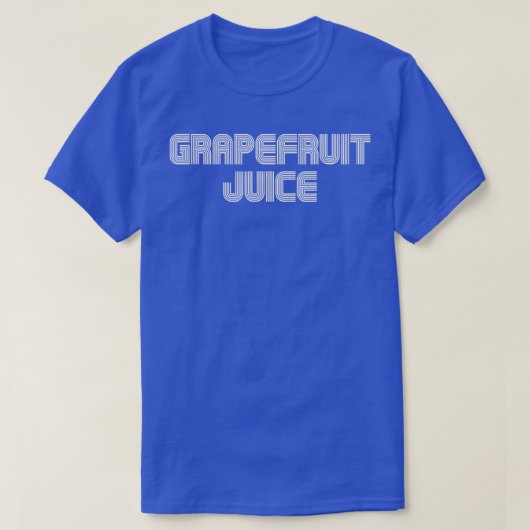 Grapefruitsap  Retro 70s 80s _ Funny T-shirt (Design voorkant)