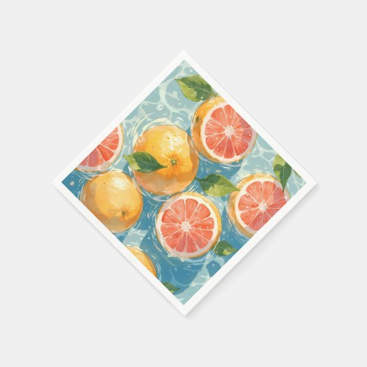 Grapefruitscheut Servet (Hoek)