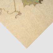 Grapes Against White Wall by Edwin Deakin Tissuepapier (Detail)