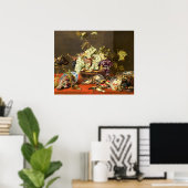 Grapes and Game - Frans Snyders Fine Art Poster (Thuiskantoor)