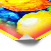 Grapes, Apple and Citrus Fruits Painting. Buy Now Perfect Poster (Hoek)