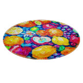 Grapes, Apple and Citrus Fruits Painting. Buy Now Snijplank (Hoek)