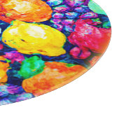 Grapes, Apple and Citrus Fruits Painting. Buy Now Snijplank (Hoek)