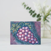 Grapes                                             briefkaart (Staand voorkant)