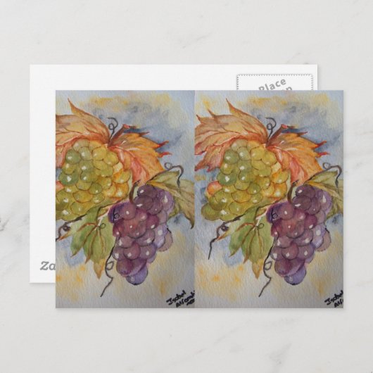GRAPES BRIEFKAART (Voorkant / Achterkant)