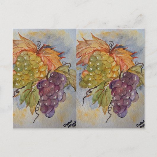 GRAPES BRIEFKAART (Voorkant)