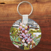 Grapes.Fruit vitrage.Toscane. Sleutelhanger (Voorkant)