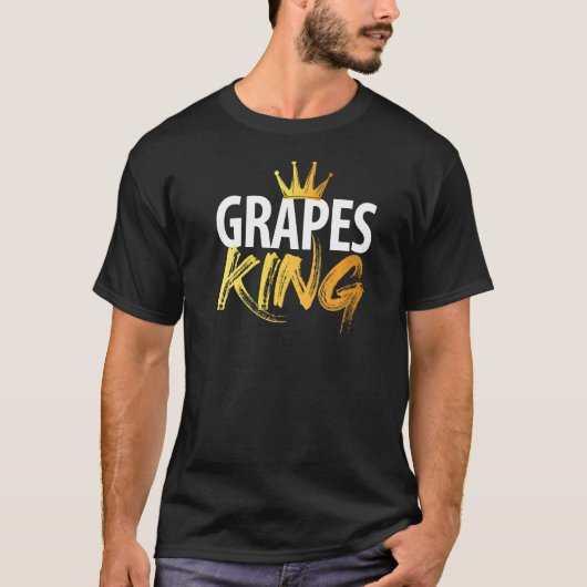 Grapes King T-shirt (Voorkant)
