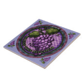 Grapes Kitchen Tegeltje (Zijkant)