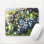 Grapes Vineyard John 15:5 Mousepad Muismat (Met muis)
