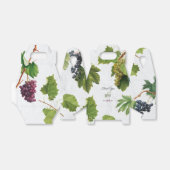 Grapes Vineyard Mediterranean Greek Island Wedding Bedankdoosjes (Uitgevouwen)