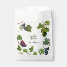 Grapes Vineyard Mediterranean Greek Island Wedding Bedankzakje