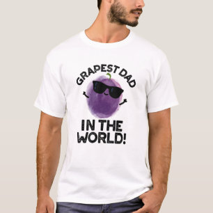 Grapest pap in de wereld grappige fruitpun t-shirt